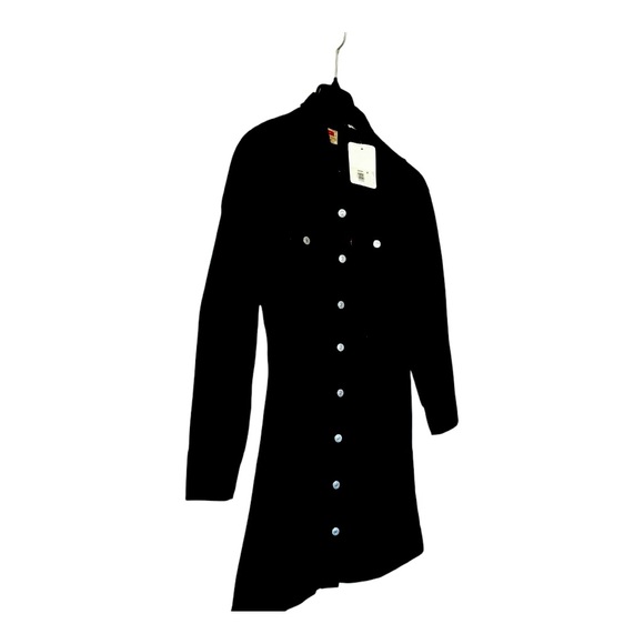 NWT Levi’s Ellie Denim Dress Black Rose S - Picture 2 of 6